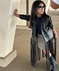 Fringe Leather Jacket