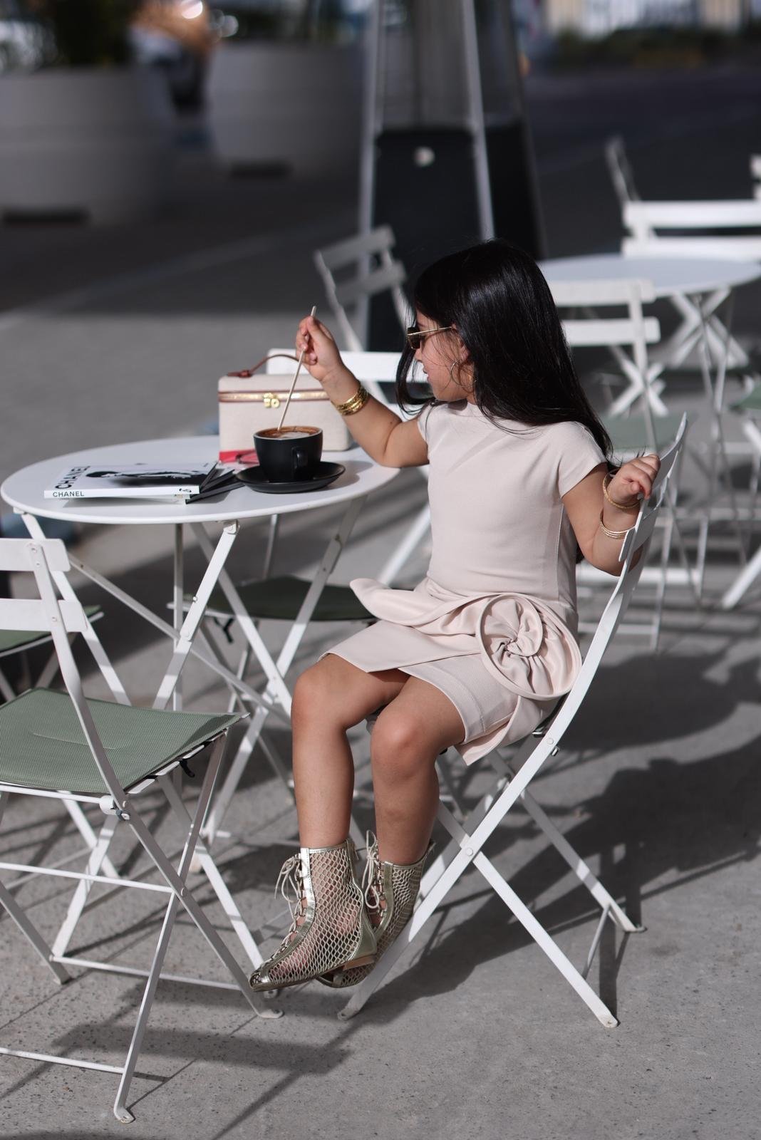 Nude Chic Dress - Image 2