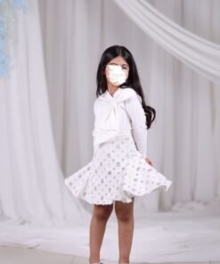 Silver Bow Set توب + تنوره