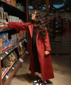 Long trench-coat