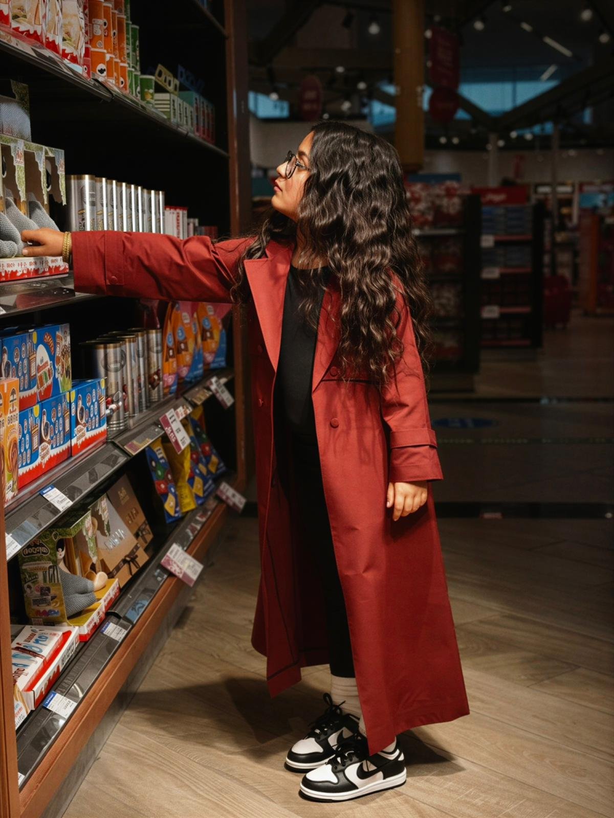 Long trench-coat